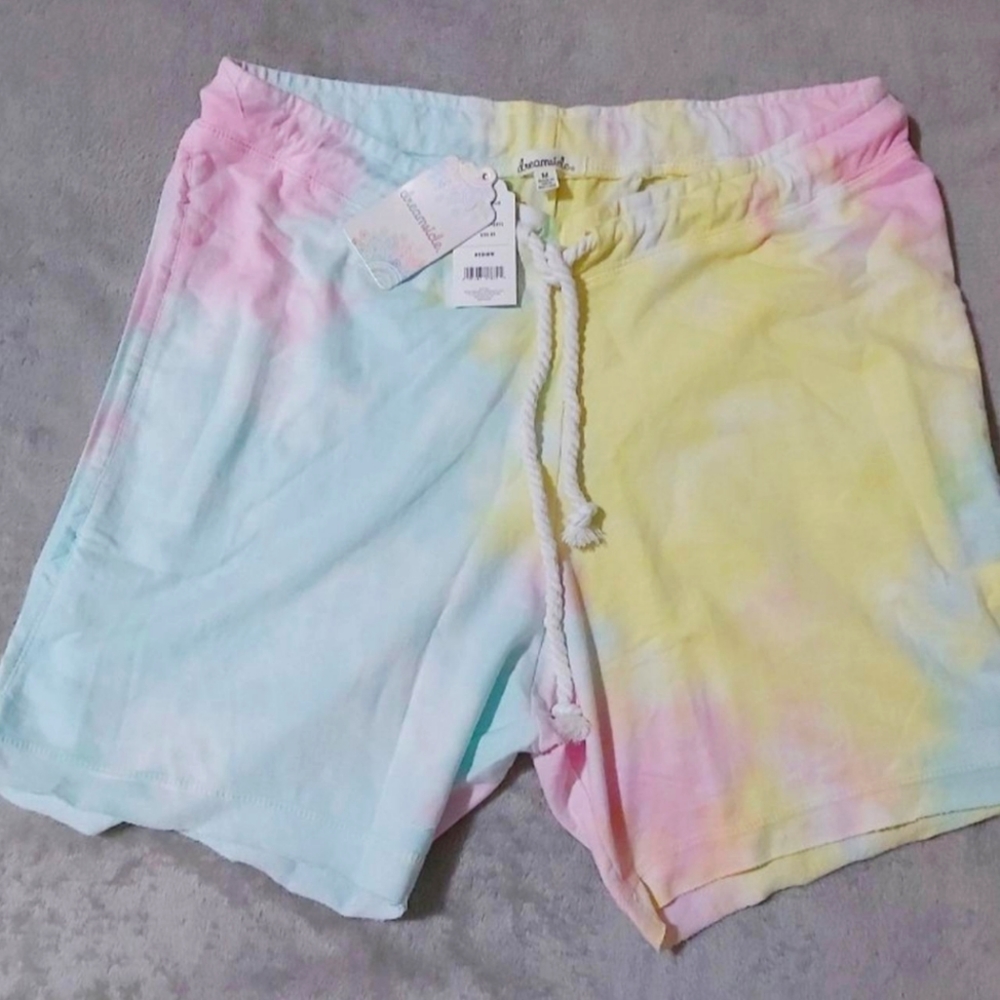 Tie-dye Dreamsicle Shorts